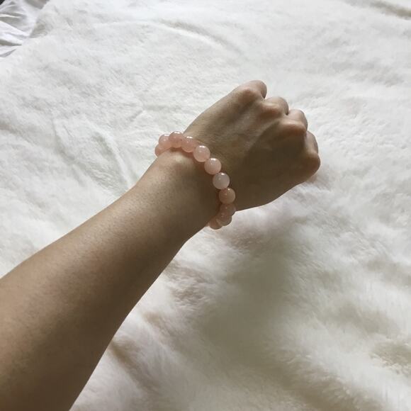 Pink Round Crystals Bracelet - Picture 4 of 5